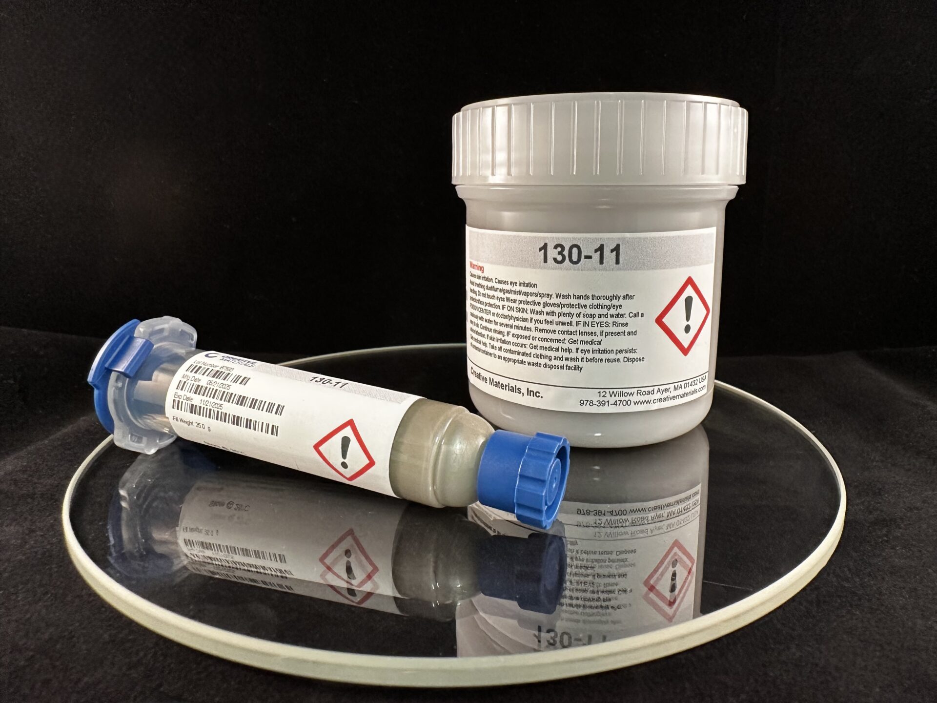 A thermal shock resistant electrically conductive adhesive designed for high-performance applications